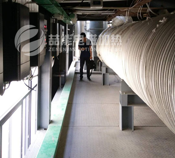 電磁加熱現(xiàn)場(chǎng)