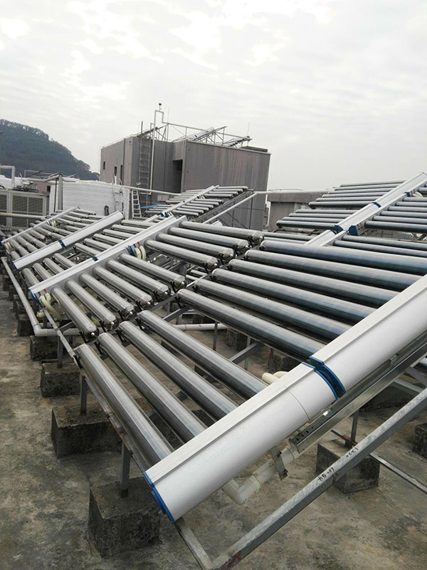 太陽(yáng)能供熱電磁加熱案例